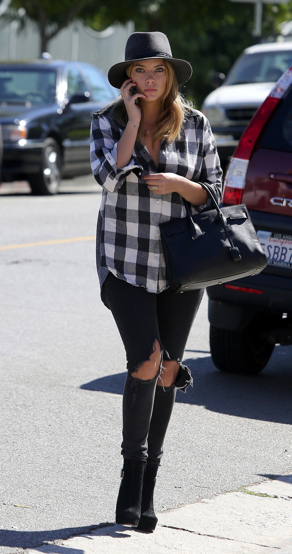 Ashley Benson out and about